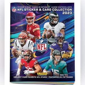 🎠 2023 New NFL Football Sticker & Card Album